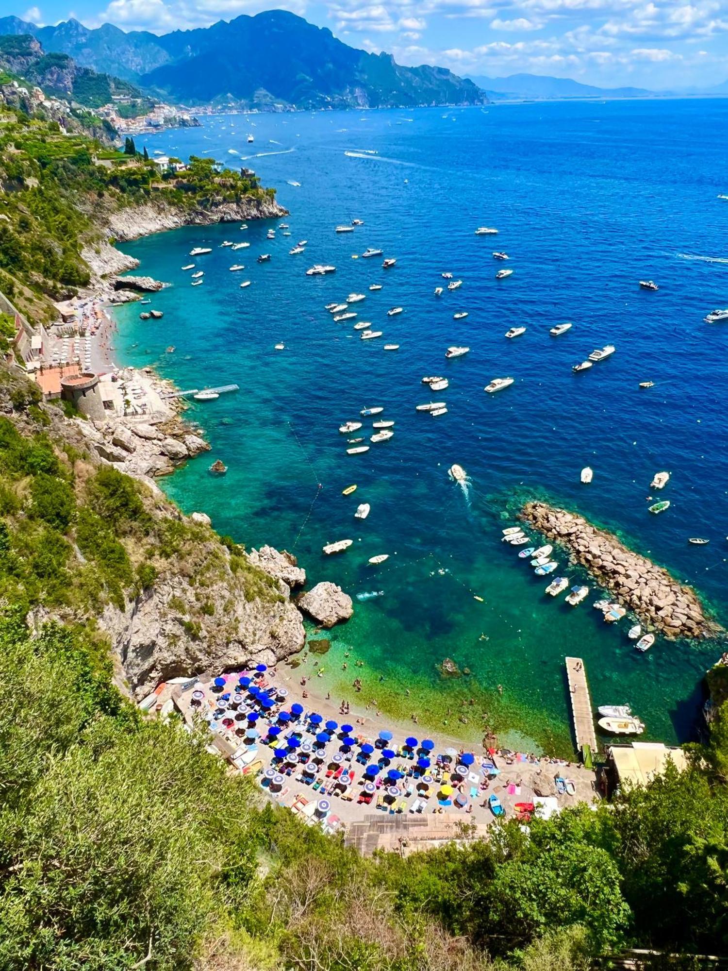 B&B Il Pavone Conca dei Marini Dış mekan fotoğraf