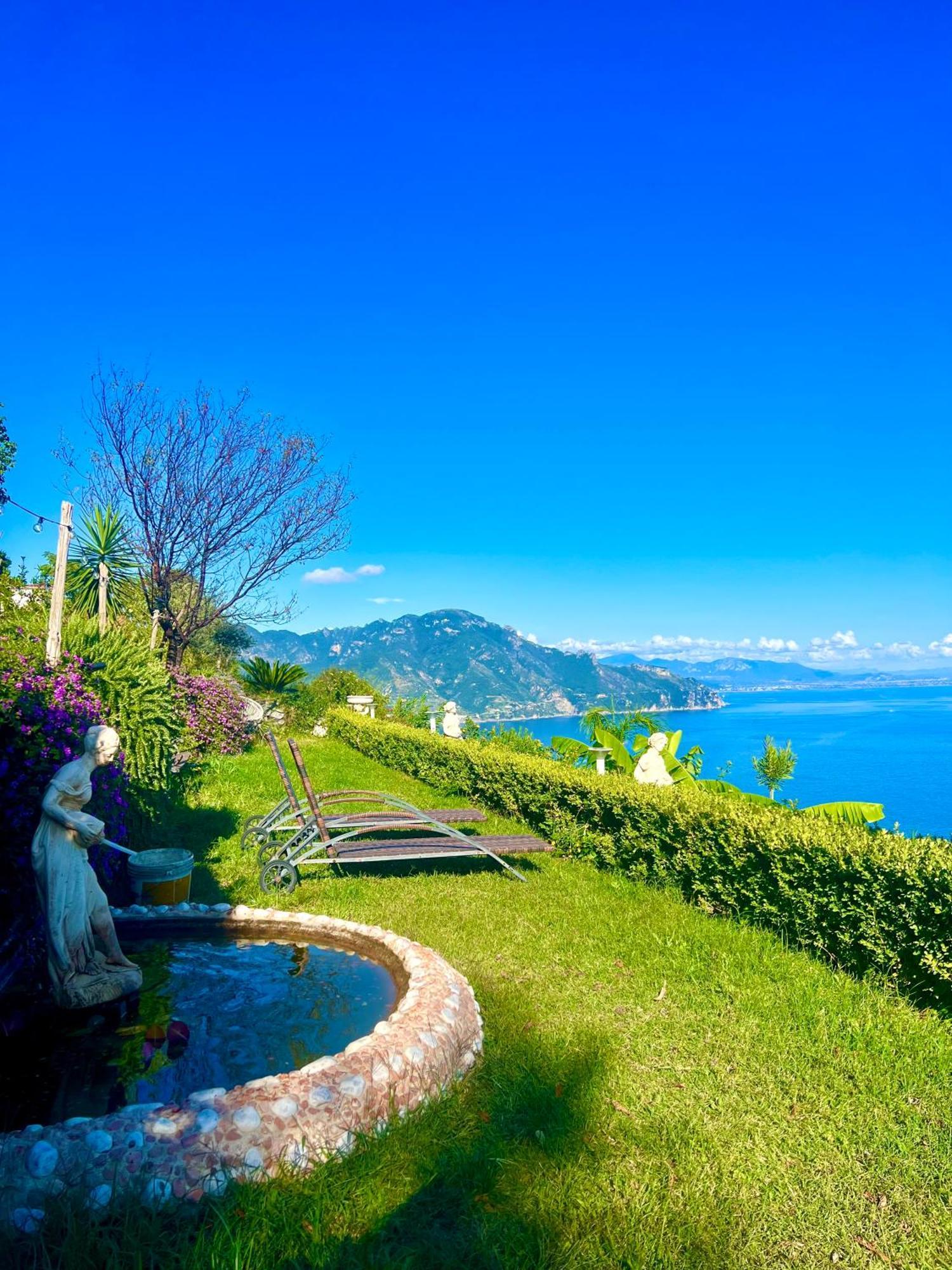 B&B Il Pavone Conca dei Marini Dış mekan fotoğraf